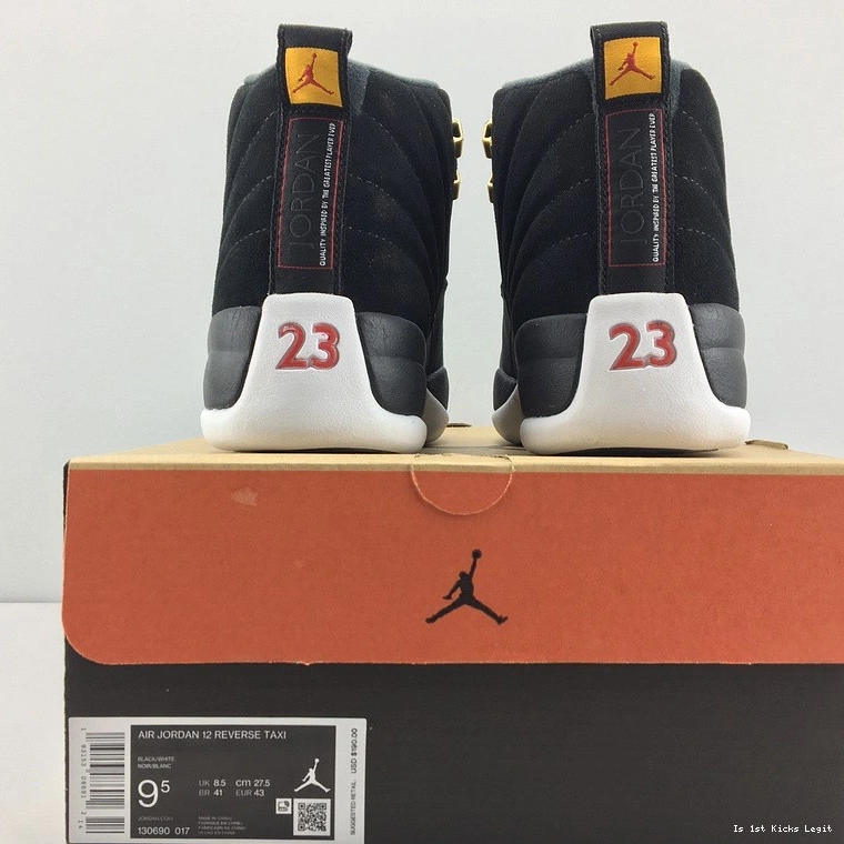 Taxi 12 Retro  Jordan Reverse 130690-017 0918